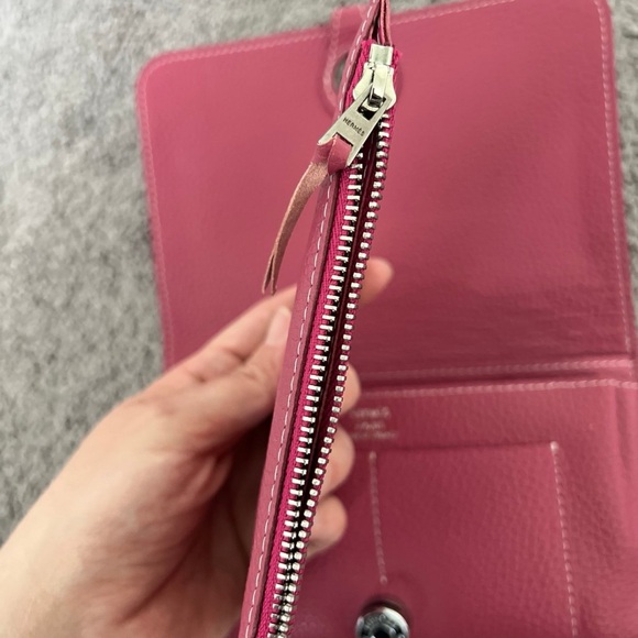 Hermes Pink Wallet - Picture 7 of 11